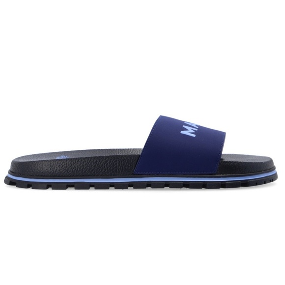 Marc Jacobs | The Slide In Navy With Logo NEW - Picture 4 of 8